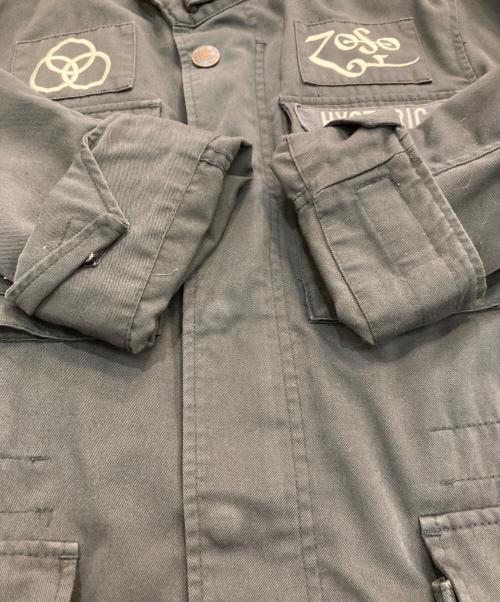 Hysteric Glamour（ヒステリックグラマー）Hysteric Glamour (ヒステリックグラマー) ライナー付きM65ジャケット　LED ZEPPELIN 　2AB-6300 ブラック サイズ:Freeの古着・服飾アイテム