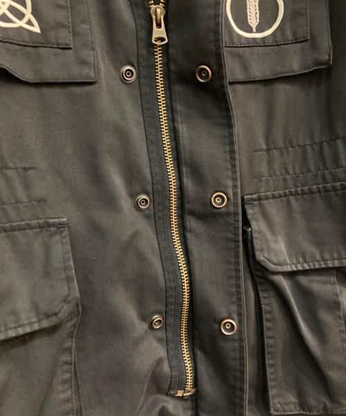 Hysteric Glamour（ヒステリックグラマー）Hysteric Glamour (ヒステリックグラマー) ライナー付きM65ジャケット　LED ZEPPELIN 　2AB-6300 ブラック サイズ:Freeの古着・服飾アイテム