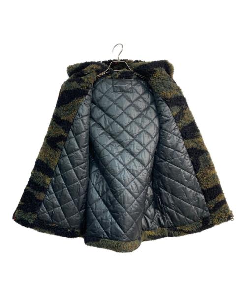GAVIAL（ガヴィル）GAVIAL (ガヴィル) BOA VEST CAMO カーキ サイズ:Ｍの古着・服飾アイテム