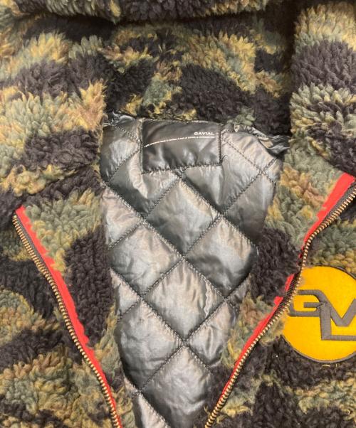 GAVIAL（ガヴィル）GAVIAL (ガヴィル) BOA VEST CAMO カーキ サイズ:Ｍの古着・服飾アイテム