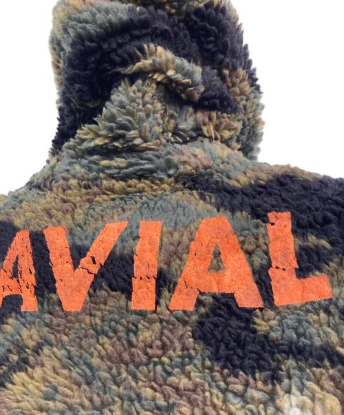 GAVIAL（ガヴィル）GAVIAL (ガヴィル) BOA VEST CAMO カーキ サイズ:Ｍの古着・服飾アイテム
