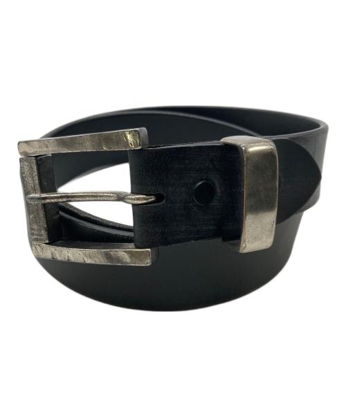 ISAMU KATAYAMA BACKLASH（イサムカタヤマ・バックラッシュ）ISAMU KATAYAMA BACKLASH (イサムカタヤマ・バックラッシュ) レザーベルト ブラックの古着・服飾アイテム