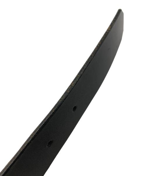 ISAMU KATAYAMA BACKLASH（イサムカタヤマ・バックラッシュ）ISAMU KATAYAMA BACKLASH (イサムカタヤマ・バックラッシュ) レザーベルト ブラックの古着・服飾アイテム