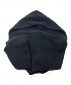 BRILLブリル）の古着「ウール カシミヤ フードストール」｜ブラック