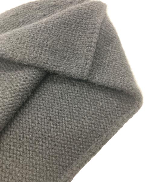 BRILL（ブリル）BRILL (ブリル) ウール カシミヤ フードストール ブラック サイズ:Freeの古着・服飾アイテム