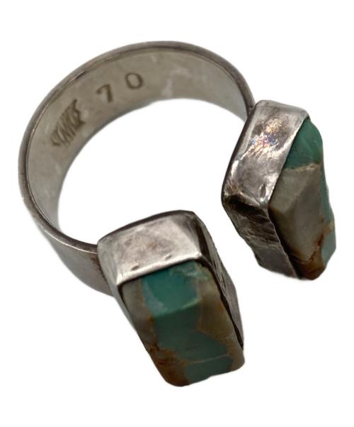 sycamore（シカモア）sycamore (シカモア) Tsugai Ring シルバー×ブルー サイズ:-の古着・服飾アイテム