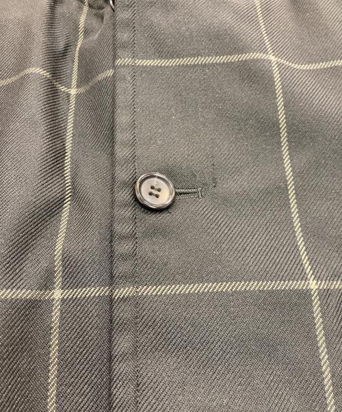 Graphpaper（グラフペーパー）Graphpaper (グラフペーパー) pane hooded coat　GM193-10054 ブラック サイズ:2の古着・服飾アイテム