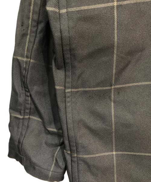 Graphpaper（グラフペーパー）Graphpaper (グラフペーパー) pane hooded coat　GM193-10054 ブラック サイズ:2の古着・服飾アイテム