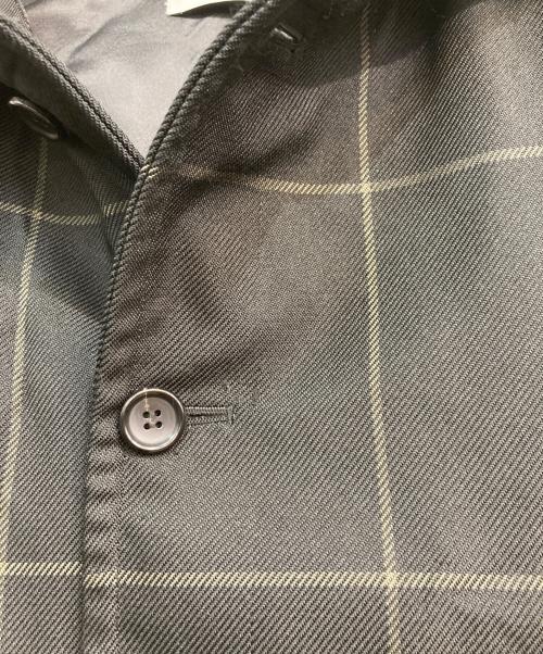 Graphpaper（グラフペーパー）Graphpaper (グラフペーパー) pane hooded coat　GM193-10054 ブラック サイズ:2の古着・服飾アイテム