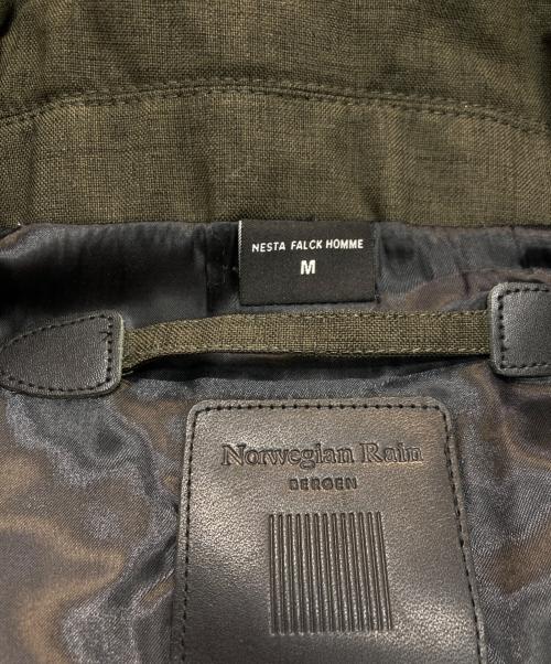 Norwegian Rain（ノルウェージャンレイン）Norwegian Rain (ノルウェージャンレイン) NESTA FALCK HOMME コート　426-0252055 カーキ サイズ:Mの古着・服飾アイテム