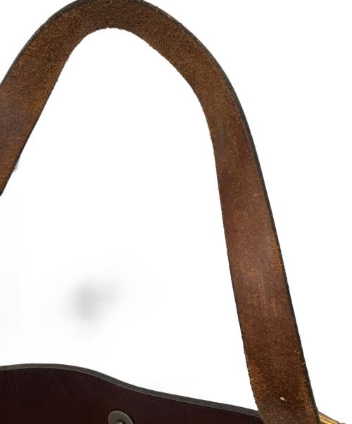 vasco（ヴァスコ）VASCO (ヴァスコ) LEATHER TRAVEL TOTE BAG ブラウンの古着・服飾アイテム