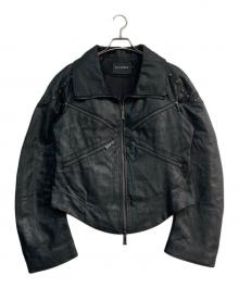 FLYERRER（フライアーラー）の古着「コーティングジャケット」｜ブラック