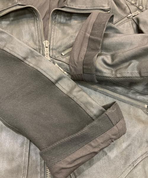 FLYERRER（フライアーラー）FLYERRER (フライアーラー) コーティングジャケット ブラック サイズ:Lの古着・服飾アイテム