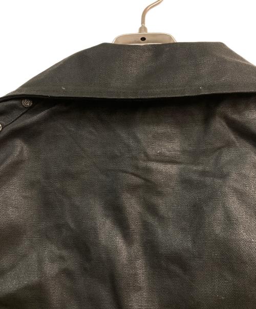 FLYERRER（フライアーラー）FLYERRER (フライアーラー) コーティングジャケット ブラック サイズ:Lの古着・服飾アイテム