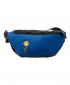 COACH×PEANUTSコーチ×ピーナッツ）の古着「レザーボディーバッグ」｜ブルー