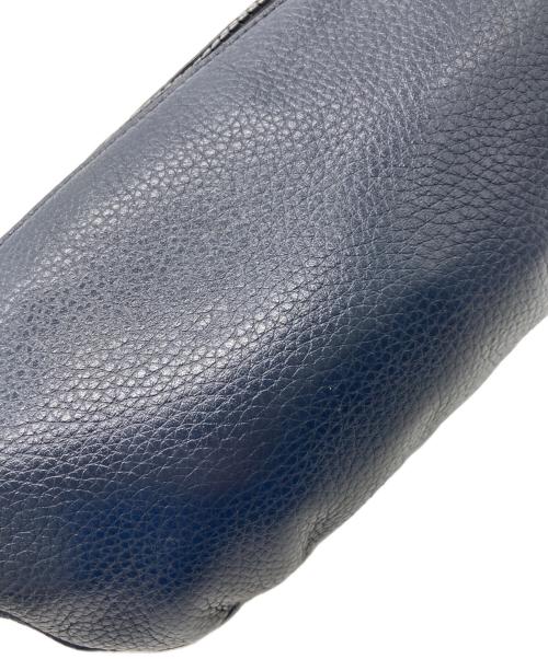 COACH（コーチ）COACH (コーチ) PEANUTS (ピーナッツ) レザーボディーバッグ ブルーの古着・服飾アイテム