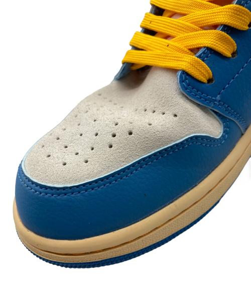 NIKE（ナイキ）NIKE (ナイキ) AIR JORDAN 1 LOW SE ブルー×グレー サイズ:28cmの古着・服飾アイテム