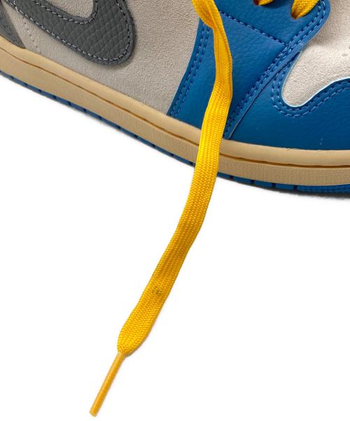 NIKE（ナイキ）NIKE (ナイキ) AIR JORDAN 1 LOW SE ブルー×グレー サイズ:28cmの古着・服飾アイテム