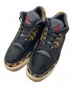 NIKEナイキ）の古着「AIR JORDAN 3 RETRO SE」｜ブラック×ブラウン
