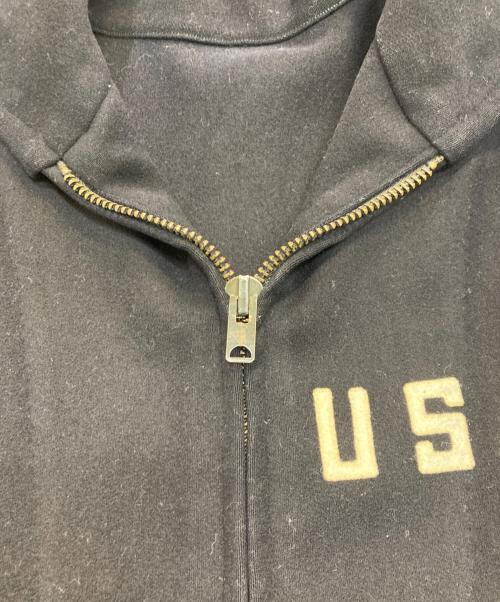 USAFA（USAFA）USAFA (USAFA) 60’sカデットコート　SIDRAN SPORTSWEAR Inc. HANEY TALONジップ ネイビー サイズ:Mの古着・服飾アイテム