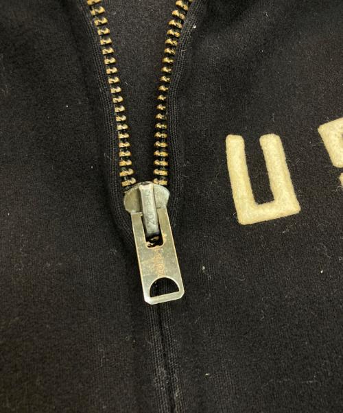 USAFA（USAFA）USAFA (USAFA) 60’sカデットコート　SIDRAN SPORTSWEAR Inc. HANEY TALONジップ ネイビー サイズ:Mの古着・服飾アイテム