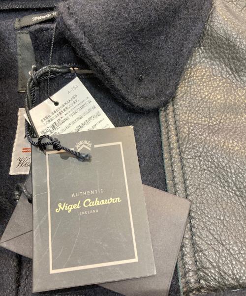NIGEL CABOURN（ナイジェルケーボン）NIGEL CABOURN (ナイジェルケーボン) DONKEY JACKET　FOX FLANNEL社別注生地　NC-W14-OW-3 ブラック×ネイビー サイズ:52の古着・服飾アイテム
