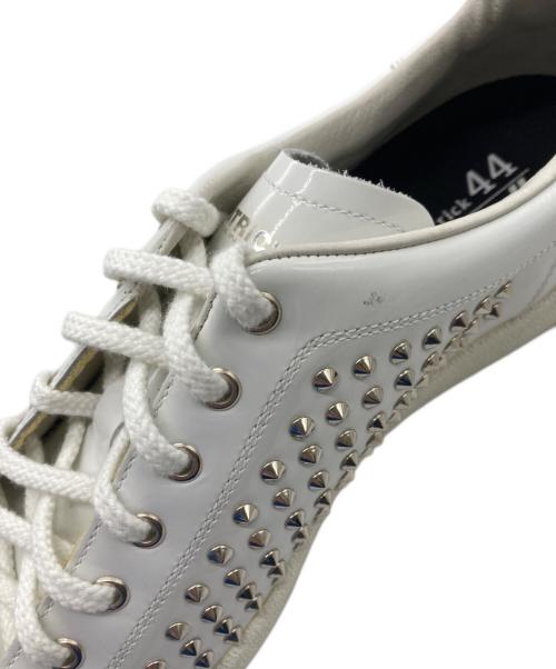 PATRICK（パトリック）PATRICK (パトリック) sakayori (サカヨリ) スタッズローカットスニーカー ホワイト サイズ:44の古着・服飾アイテム
