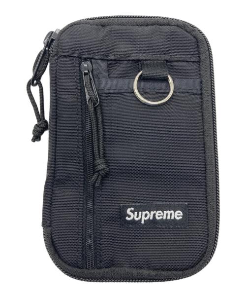 SUPREME（シュプリーム）Supreme (シュプリーム) Small Zip Pouch ブラックの古着・服飾アイテム