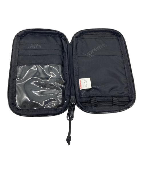 SUPREME（シュプリーム）Supreme (シュプリーム) Small Zip Pouch ブラックの古着・服飾アイテム