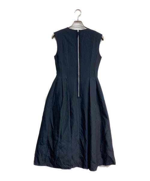 CELFORD（セルフォード）CELFORD (セルフォード) ボリュームフレアワンピース ネイビー サイズ:38の古着・服飾アイテム