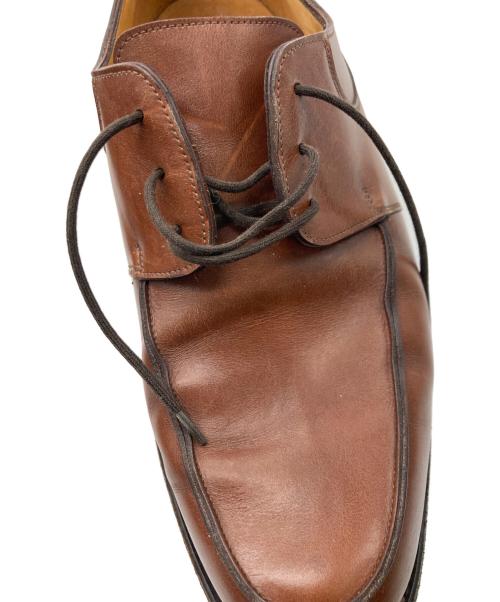 JOHN LOBB（ジョンロブ）JOHN LOBB (ジョンロブ) Uチップレザーシューズ ブラウン サイズ: 8 1/2 EEの古着・服飾アイテム