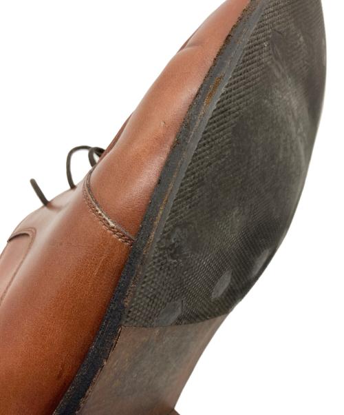 JOHN LOBB（ジョンロブ）JOHN LOBB (ジョンロブ) Uチップレザーシューズ ブラウン サイズ: 8 1/2 EEの古着・服飾アイテム