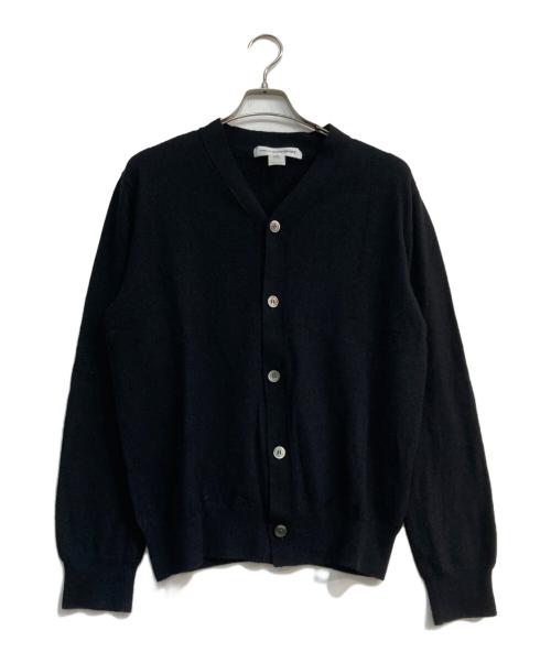 COMME des GARCONS SHIRT（コムデギャルソンシャツ）COMME des GARCONS SHIRT (コムデギャルソンシャツ) ニットカーディガン ブラック サイズ:Lの古着・服飾アイテム