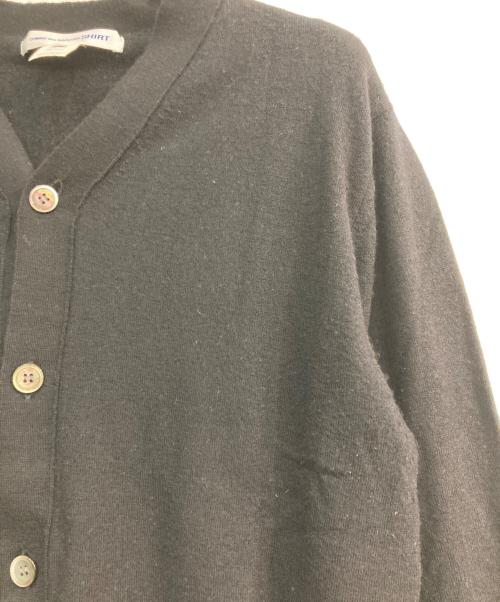 COMME des GARCONS SHIRT（コムデギャルソンシャツ）COMME des GARCONS SHIRT (コムデギャルソンシャツ) ニットカーディガン ブラック サイズ:Lの古着・服飾アイテム
