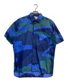 DRIES VAN NOTEN（ドリスヴァンノッテン）の古着「半袖シャツ」｜ブルー