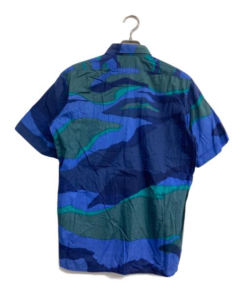 DRIES VAN NOTEN（ドリスヴァンノッテン）DRIES VAN NOTEN (ドリスヴァンノッテン) 半袖シャツ ブルー サイズ:48の古着・服飾アイテム