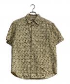stussyステューシー）の古着「半袖シャツ」｜ベージュ