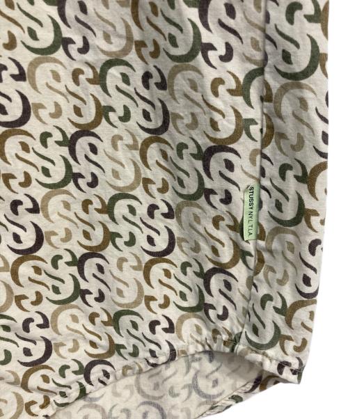 stussy（ステューシー）stussy (ステューシー) 半袖シャツ ベージュ サイズ:Sの古着・服飾アイテム