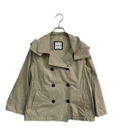 TATRAS（タトラス）の古着「ショートトレンチコート　LTA14S4391」｜ベージュ