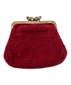 mina perhonenミナ ペルホネン）の古着「tambourine カドルパース」｜レッド