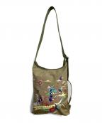 HUNTING WORLDハンティングワールド）の古着「リバーシブルショルダーバッグ」｜カーキ