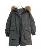 TATRASタトラス）の古着「SORAGA ダウンモッズコート　R LINE　LTK19A4161」｜ブラック