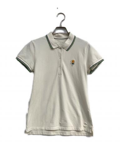 Tory Burch - TORY BURCH トリーバーチ ポロシャツ -(S位) 白 【古着】【中古】 中古・古着通販】TORY BURCH (トリーバーチ) ポロシャツ ホワイト