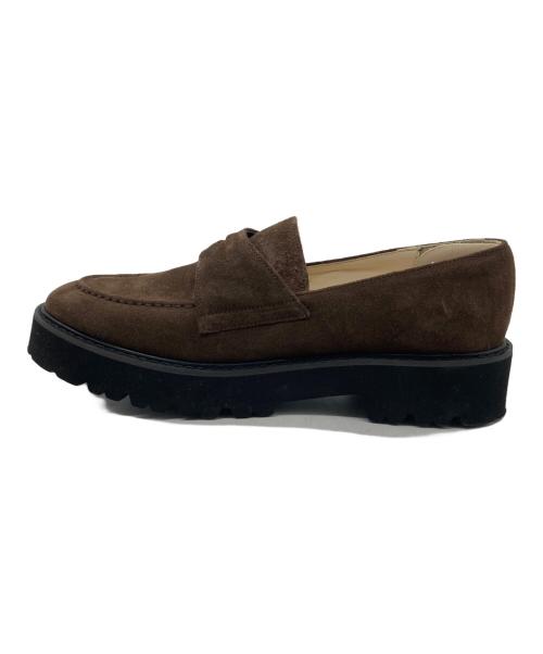 GALLARDA GALANTE（ガリャルダガランテ）GALLARDA GALANTE (ガリャルダガランテ) スエードローファー ブラウン サイズ:37の古着・服飾アイテム