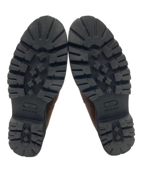 GALLARDA GALANTE（ガリャルダガランテ）GALLARDA GALANTE (ガリャルダガランテ) スエードローファー ブラウン サイズ:37の古着・服飾アイテム