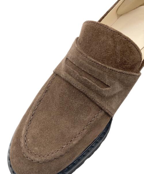 GALLARDA GALANTE（ガリャルダガランテ）GALLARDA GALANTE (ガリャルダガランテ) スエードローファー ブラウン サイズ:37の古着・服飾アイテム