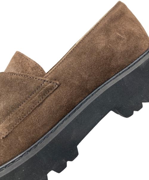 GALLARDA GALANTE（ガリャルダガランテ）GALLARDA GALANTE (ガリャルダガランテ) スエードローファー ブラウン サイズ:37の古着・服飾アイテム