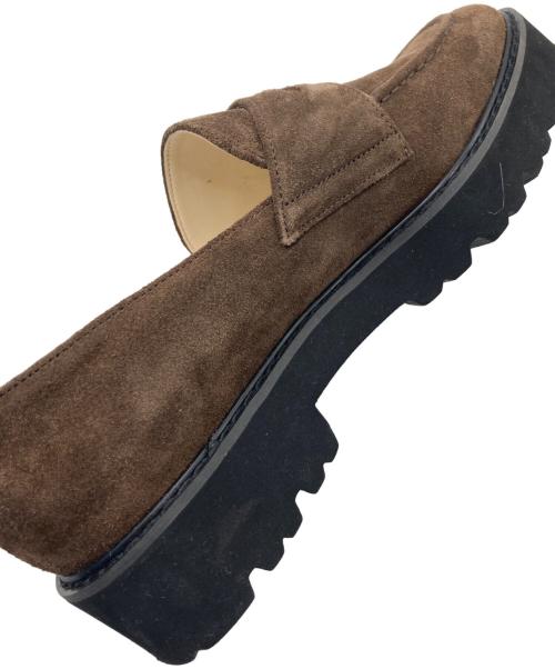 GALLARDA GALANTE（ガリャルダガランテ）GALLARDA GALANTE (ガリャルダガランテ) スエードローファー ブラウン サイズ:37の古着・服飾アイテム