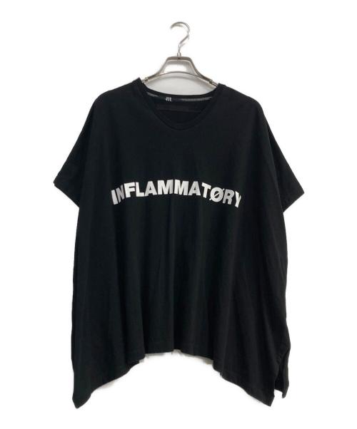 NILoS（ニルズ）NILoS (ニルズ) CK-COTTON JERSEY ワイドスクウェアカットソー ブラック サイズ:1の古着・服飾アイテム