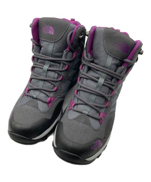 THE NORTH FACE（ザ ノース フェイス）THE NORTH FACE (ザ ノース フェイス) HEAT SEEKER グレー×パープル サイズ:25.5㎝の古着・服飾アイテム